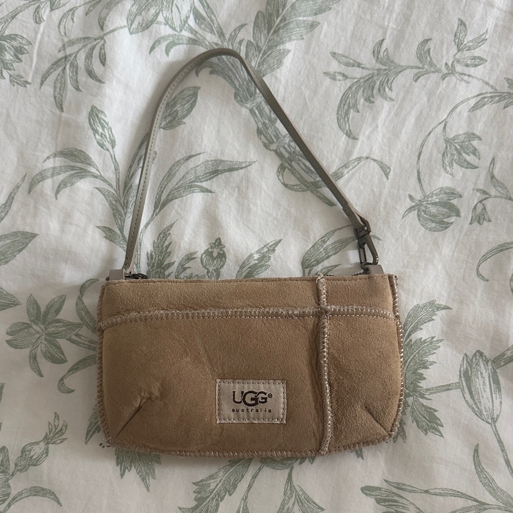 UGG Tan Clutch Wristlet